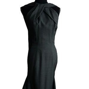 Vintage Estevez for Genelle Black Cocktail Dress
